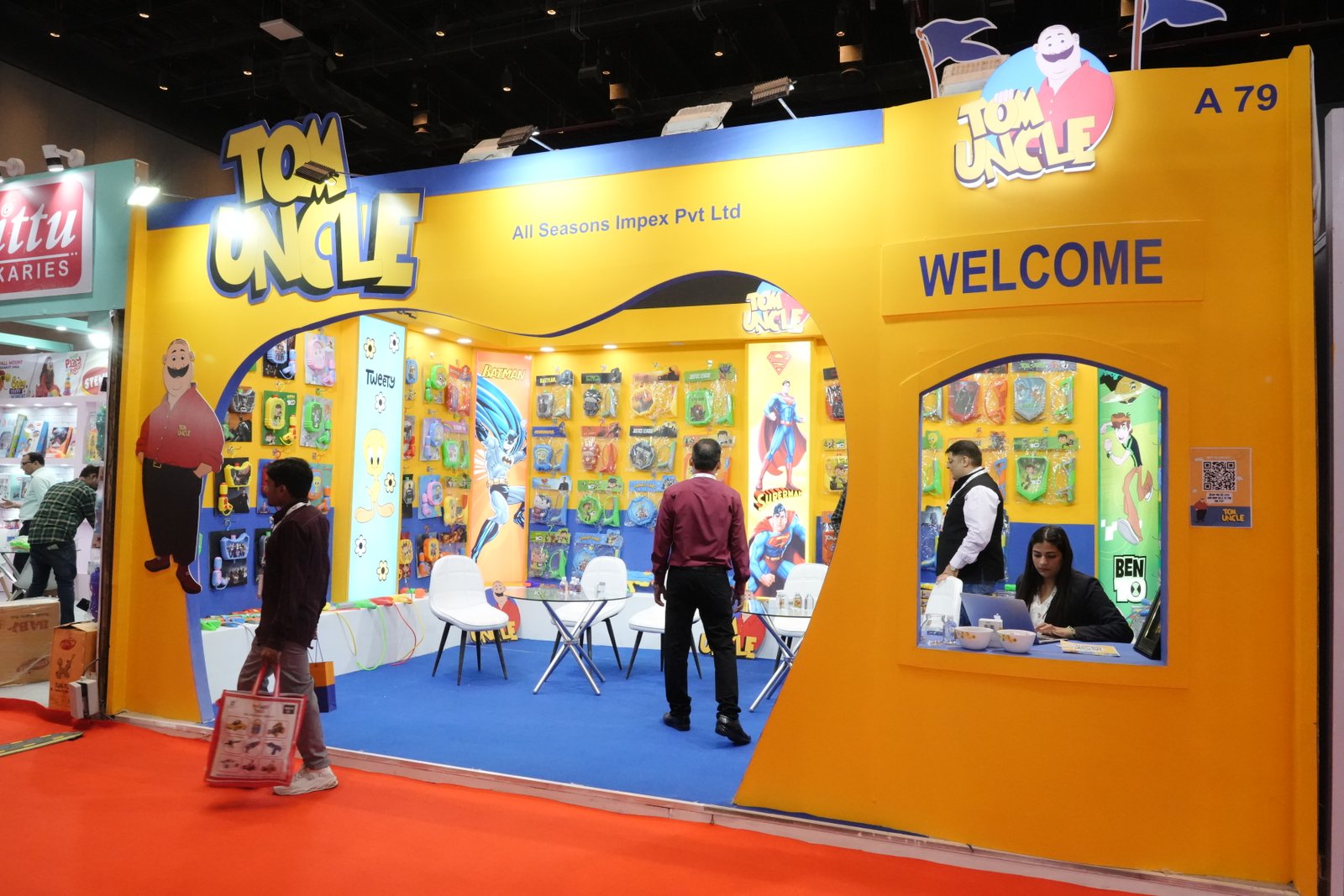 Kids product exhibition