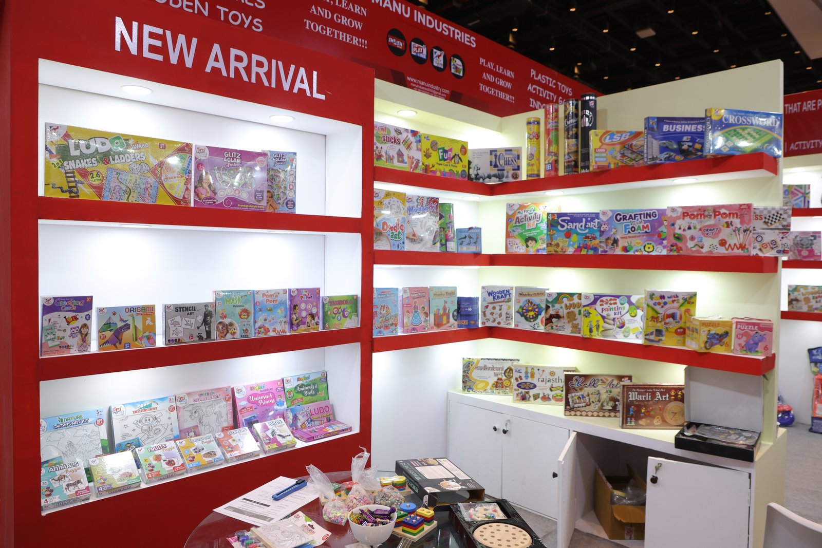 Kids product exhibition