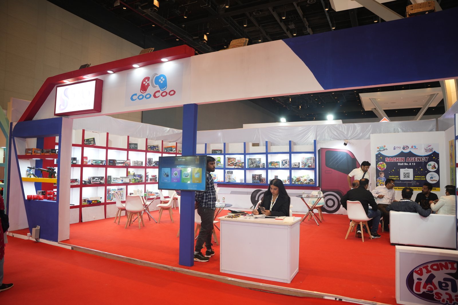 Kids product exhibition