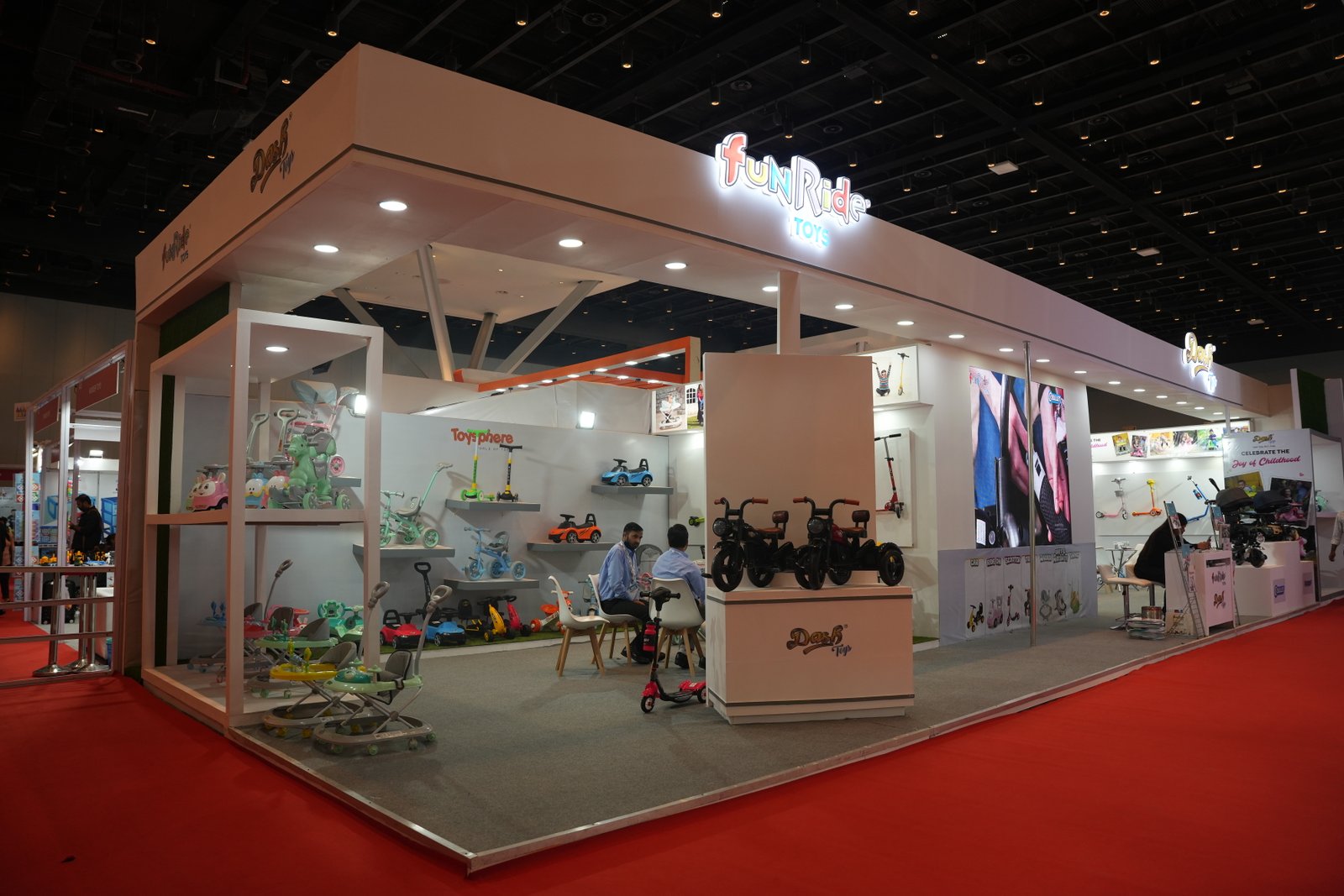 Kids product exhibition