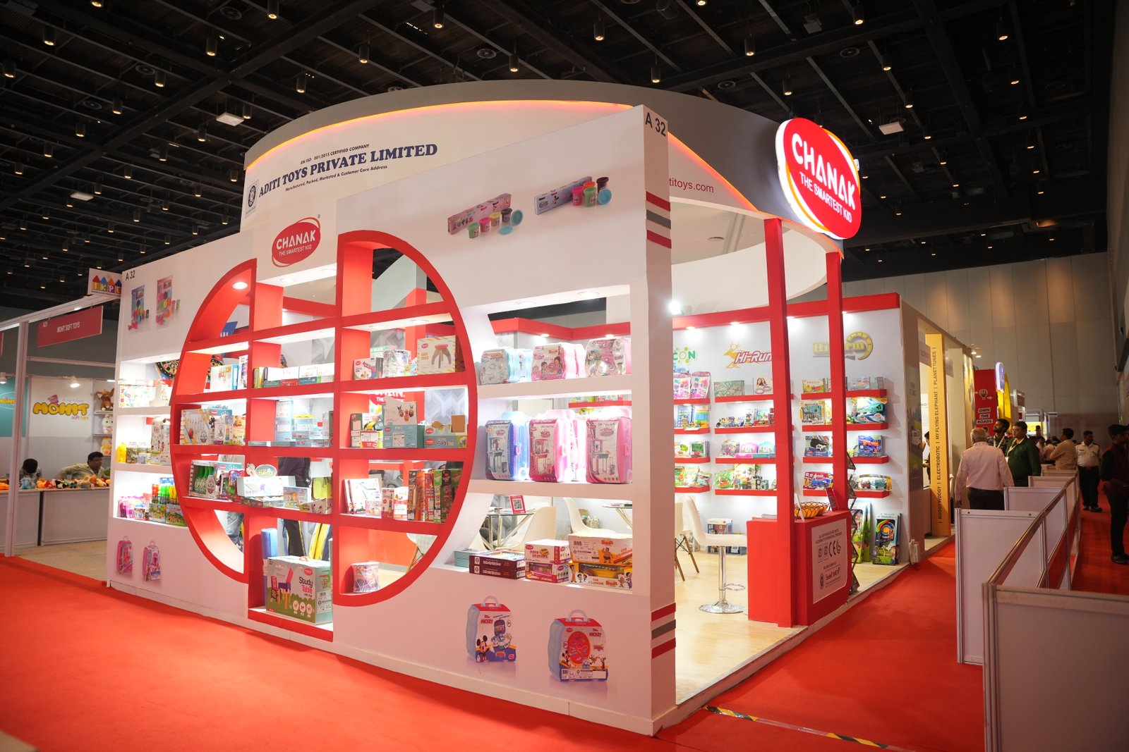 Kids product exhibition