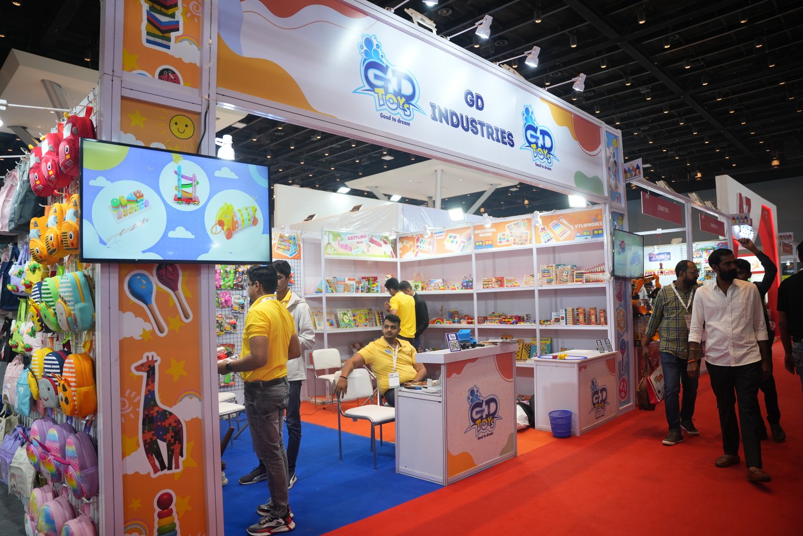 Kids product exhibition