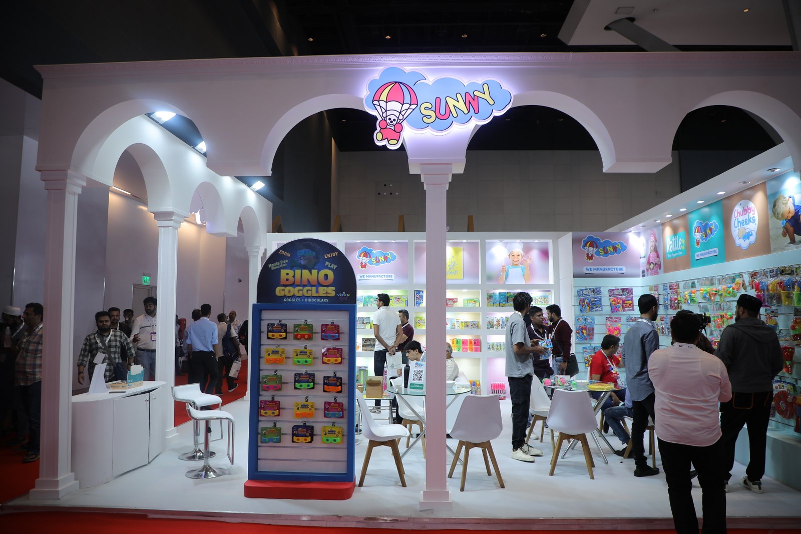 Kids product exhibition