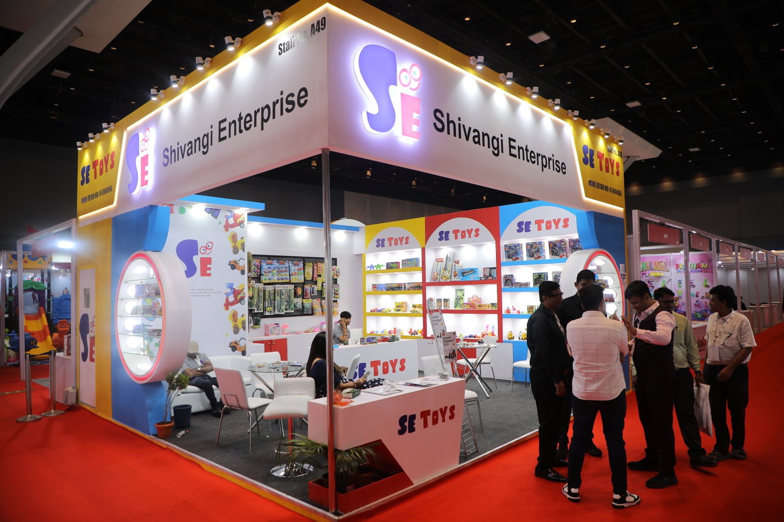 Kids product exhibition